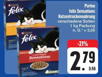 E-Center Purina felix sensations katzentrockenahrung Angebot