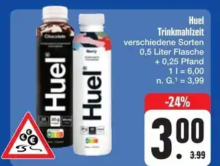 E-Center Huel trinkmahlzeit Angebot