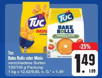 E-Center Tuc bake rolls oder minis Angebot