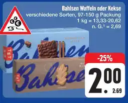 E-Center Bahlsen waffeln oder kekse Angebot