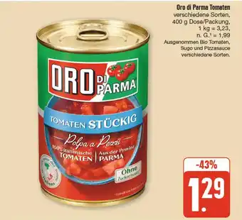 nah & gut Oro di parma tomaten Angebot