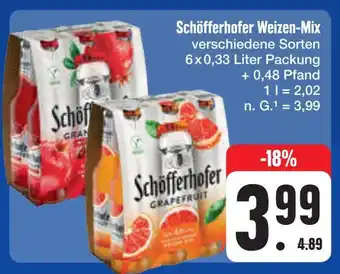 E-Center Schöfferhofer weizen-mix Angebot