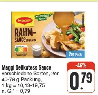 nah & gut Maggi delikatess sauce Angebot