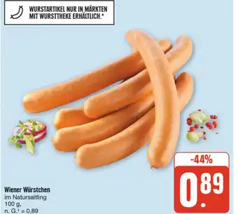 nah & gut Wiener würstchen Angebot