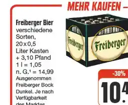 nah & gut Freiberger bier Angebot