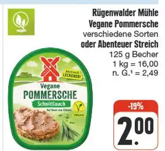 nah & gut Rügenwalder mühle vegane pommersche oder abenteuer streich Angebot