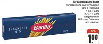 nah & gut Barilla italienische pasta Angebot