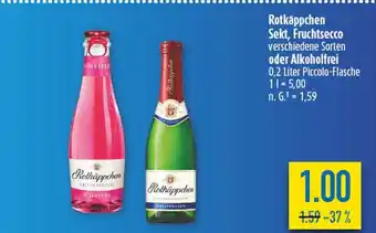 diska Rotkäppchen sekt, fruchtsecco oder alkoholfrei Angebot