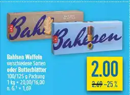 diska Bahlsen waffeln oder butterblätter Angebot