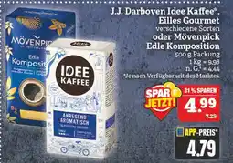 Marktkauf J.j. darboven oder mövenpick idee kaffee eilles gourmet oder edle komposition Angebot