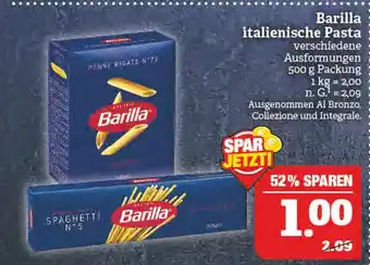 Marktkauf Barilla penne rigate n°73 oder spaghetti n°5 Angebot