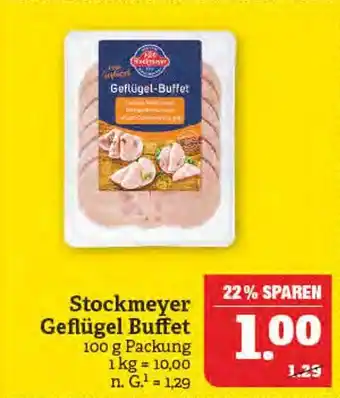 Marktkauf Stockmeyer geflügel buffet Angebot