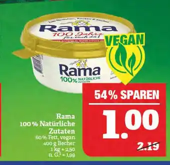 Marktkauf Rama 100% natürliche zutaten Angebot