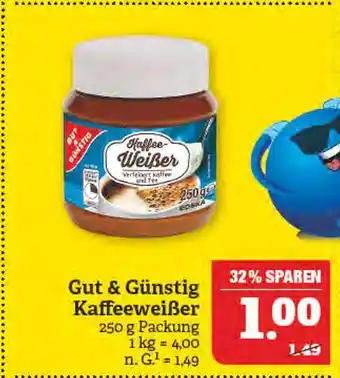 Marktkauf Gut & günstig kaffeeweißer Angebot