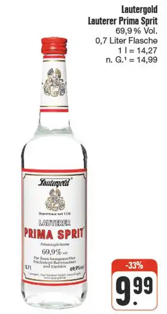 nah & gut Lautergold lauterer prima sprit Angebot