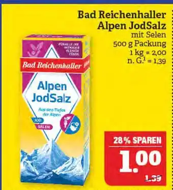 Marktkauf Bad reichenhaller alpen jodsalz Angebot