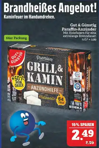 Marktkauf Gut & günstig paraffin-anzünder Angebot