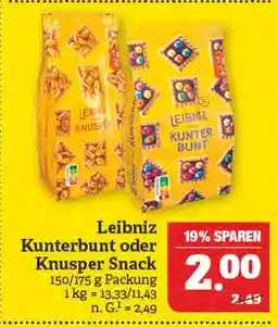 Marktkauf Leibniz kunterbunt oder knusper snack Angebot