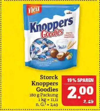 Marktkauf Storck knoppers goodies Angebot