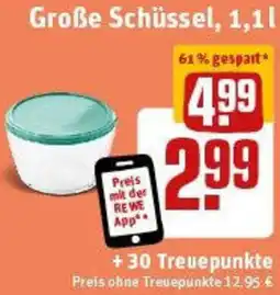 REWE PYREX Große Schüssel, 1,1 l Angebot