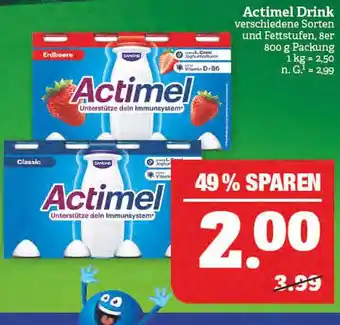 Marktkauf Actimel drink Angebot