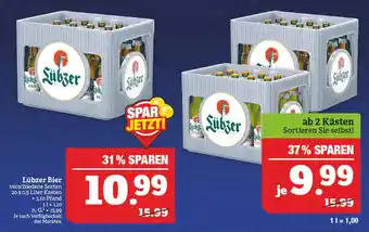 Marktkauf Lübzer bier Angebot