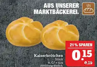 Marktkauf Kaiserbrötchen Angebot