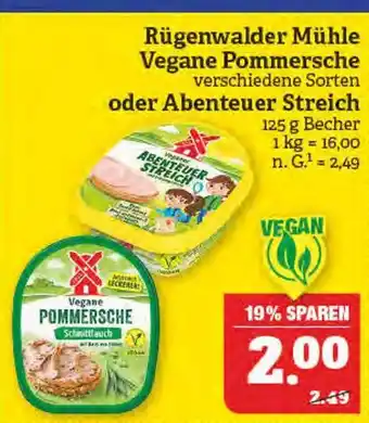 Marktkauf Rügenwalder mühle vegane pommersche oder abenteuer streich Angebot