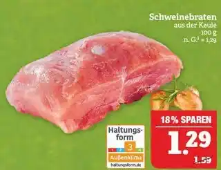 Marktkauf Schweinebraten Angebot