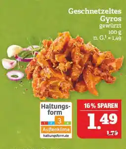 Marktkauf Geschnetzeltes gyros Angebot