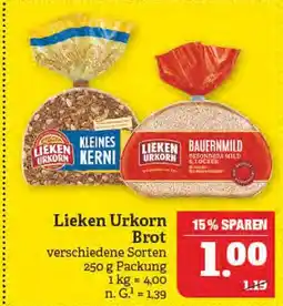 Marktkauf Lieken urkorn brot Angebot