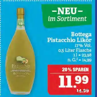 Marktkauf Bottega pistacchio likör Angebot