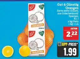 Marktkauf Gut & günstig orangen Angebot