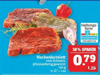 Marktkauf Nackenkotelett Angebot