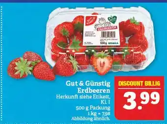 Marktkauf Gut & günstig erdbeeren Angebot