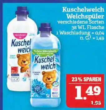 Marktkauf Kuschelweich weichspüler Angebot