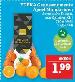 Marktkauf Edeka genussmomente apeel mandarinen Angebot