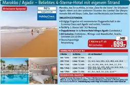 REWE Marokko / Agadir - Beliebtes 4-Sterne-Hotel mit eigenem Strand Angebot