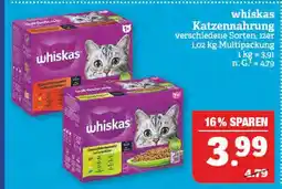 Marktkauf Whiskas katzennahrung Angebot