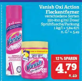 Marktkauf Vanish oxi action fleckentferner Angebot