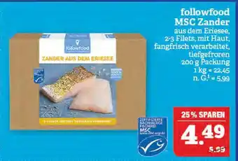 Marktkauf Followfood msc zander Angebot