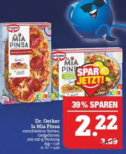 Marktkauf Dr. oetker la mia pinsa Angebot