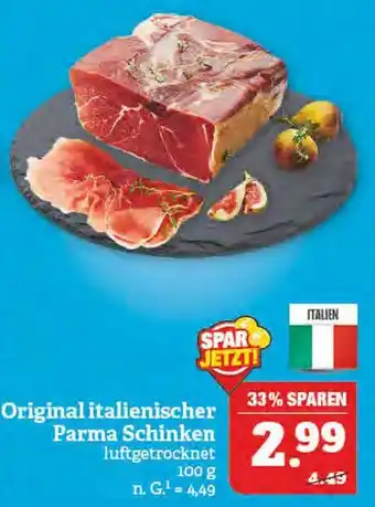 Marktkauf Original italienischer parma schinken Angebot