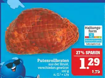 Marktkauf Putenrollbraten Angebot