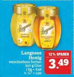 Marktkauf Langnese honig Angebot