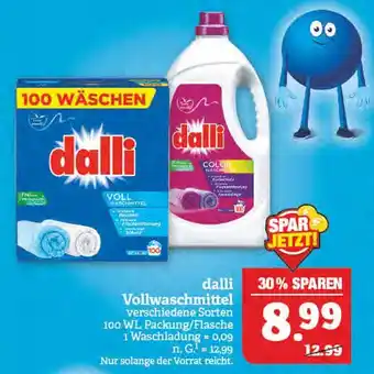 Marktkauf Dalli vollwaschmittel Angebot