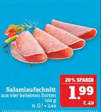 Marktkauf Salamiaufschnitt Angebot