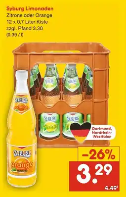 Netto Marken-Discount Syburg limonaden Angebot