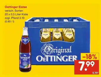 Netto Marken-Discount Oettinger eistee Angebot