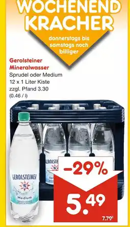 Netto Marken-Discount Gerolsteiner mineralwasser Angebot